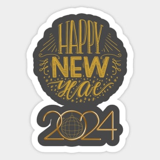 Heppy new year 2024 Sticker